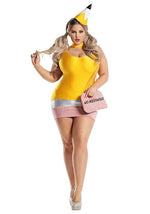Women's Plus Size Pretty Pencil Costume - US 4237