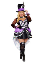 Women's Plus Size Sexy Raving Mad Costume - US 7961