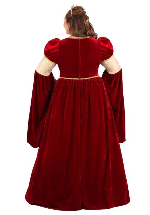 Women's Regal Renaissance Queen Plus Size Costume - US 1179