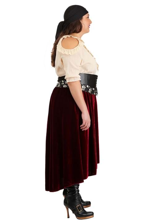 Plus Size Roving Buccaneer Women's Costume - US 5013