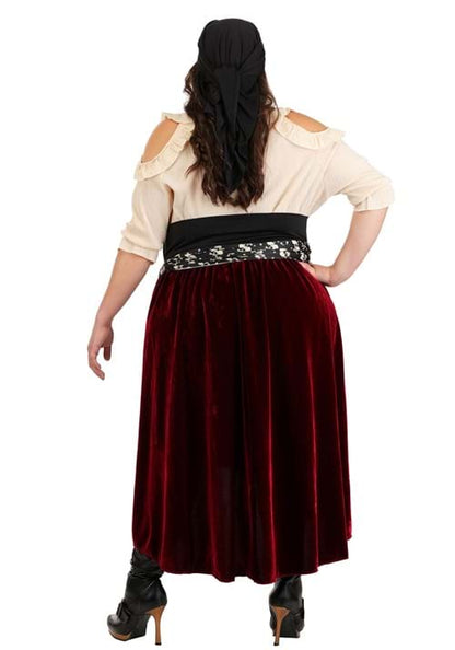 Plus Size Roving Buccaneer Women's Costume - US 5013