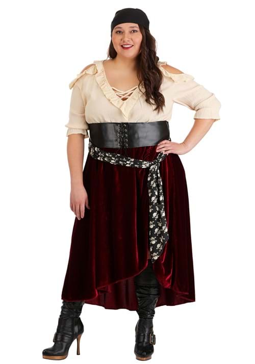 Plus Size Roving Buccaneer Women's Costume - US 5013