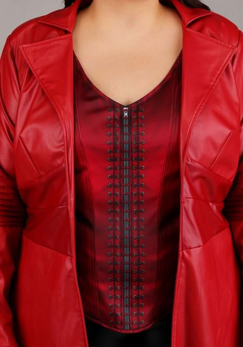 Plus Size Premium Scarlet Witch Costume for Women - US 6173