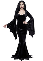Plus Size Sultry Gothic Queen Costume Dress for Women - US 2562