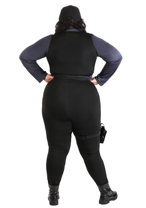 Plus Size Women's SWAT Babe Costume - US 5523
