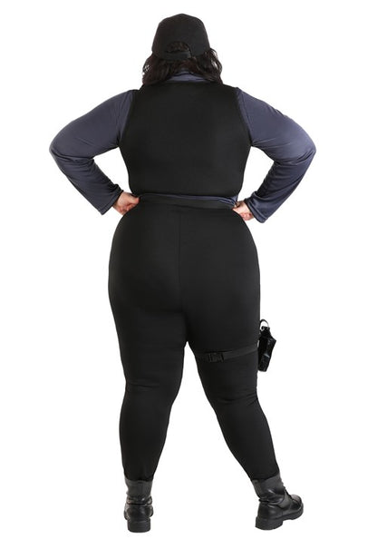Plus Size Women's SWAT Babe Costume - US 5523