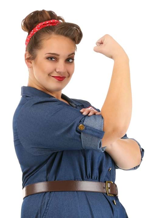 WWII Icon Costume for Plus Size Women - US 9718