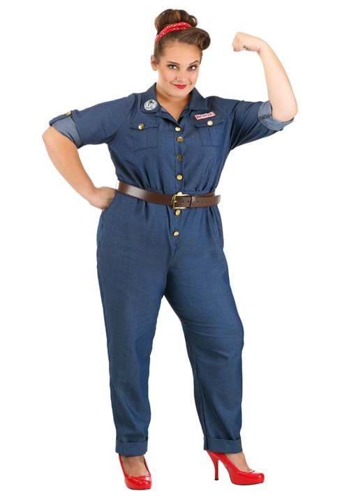 WWII Icon Costume for Plus Size Women - US 9718