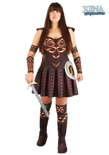 Plus Size Xena Warrior Princess Costume - US 5875