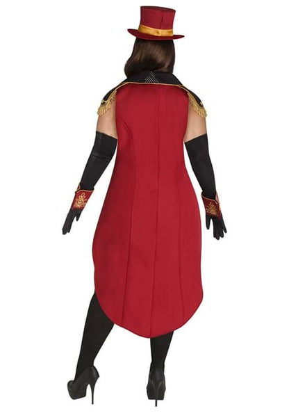 Women's Plus Size Skeleton Ringmistress Costume - US 6103
