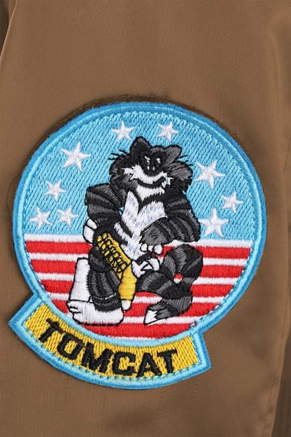 Plus Size Women's Top Gun Bomber Jacket Costume - US 3751