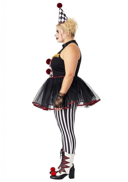 Plus Size Twisted Clown Women's Costume - US 0089