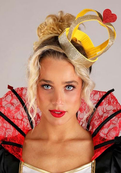 Plus Size Women's Wonderland Queen of Hearts Costume - US 5038