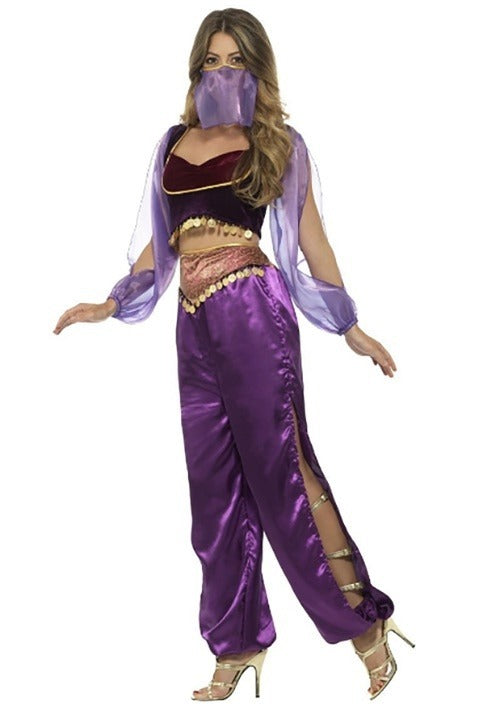 Purple Belly Dancer Women's Costume - US 0463