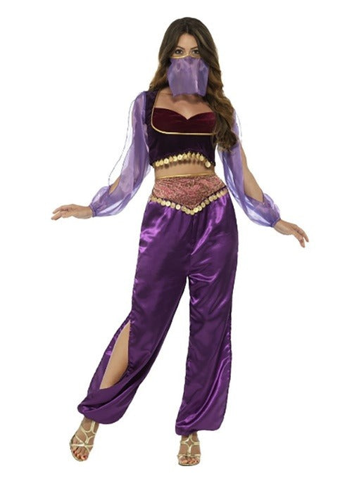 Purple Belly Dancer Women's Costume - US 0463