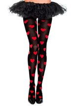 Queen of Hearts Tights for Women - US 6226