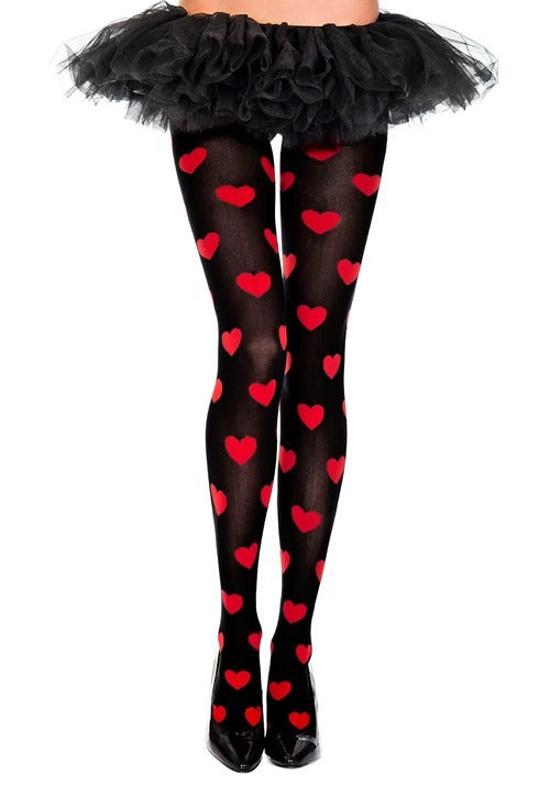 Queen of Hearts Tights for Women - US 6226