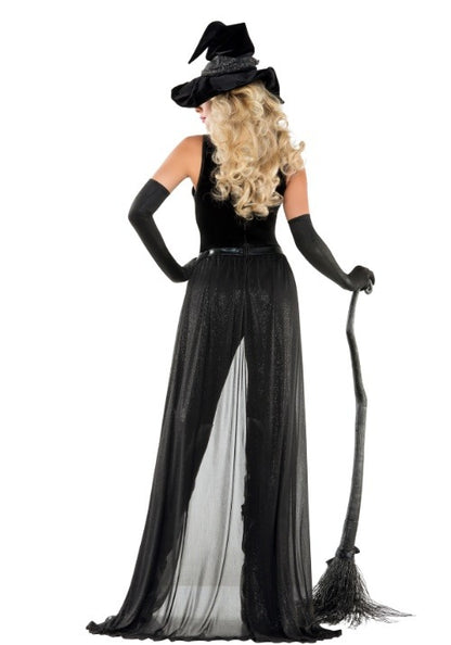 Women's Raven Witch Costume - US 5693