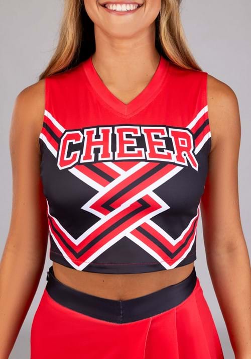 Women's Red Cheerleader Costume - US 9983