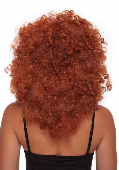 Red Curly Wig for Women - US 9178