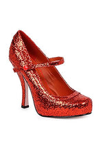 Red Glitter Women's Heels - US 5591