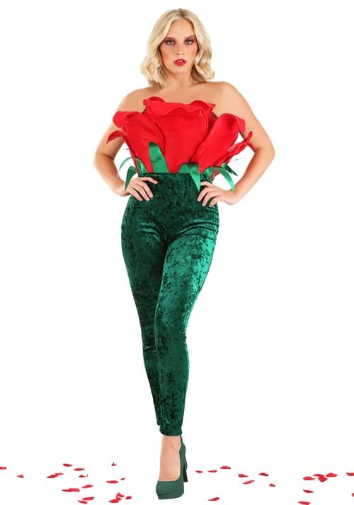 Red Rose Costume for Women - US 5645