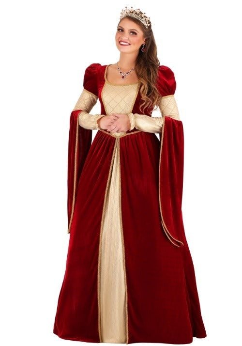 Regal Renaissance Queen Costume for Women - US 7918
