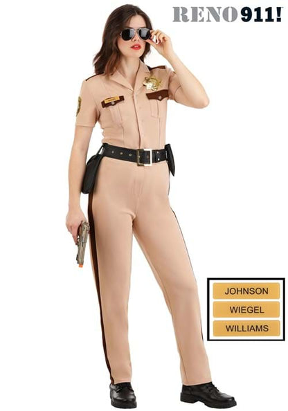 Women's Reno 911 Deputy Officer Costume - US 1135