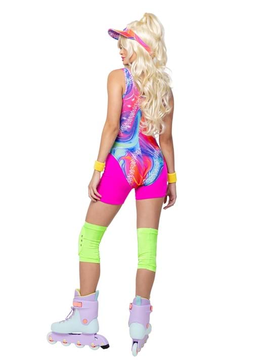 Retro Rollerblade Doll Costume for Women - US 8857