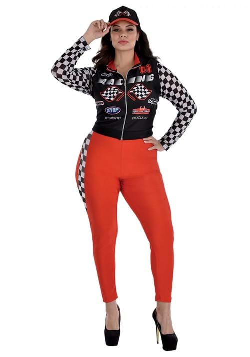 Women's Race Car Driver Suit Costume - US 6182