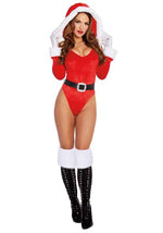 Women's Sexy Santa's Helper Costume - US 7621