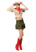 Women's Sassy Girl Scout Costume - US 7066