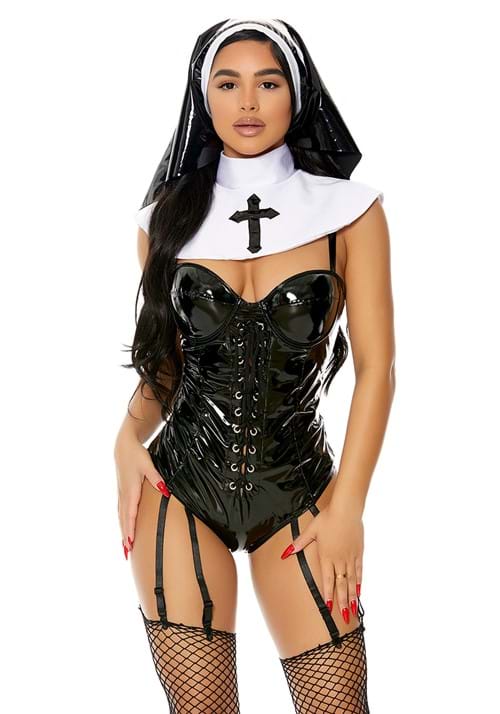 Say Your Prayers Nun Costume for Women - US 6160