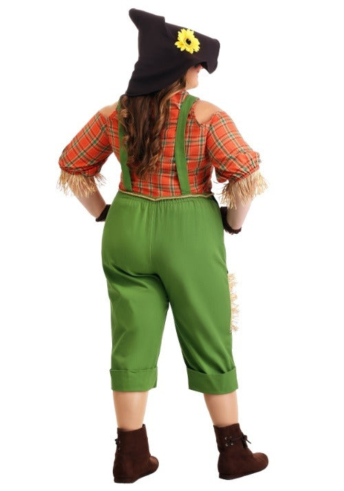 Plus Size Scarecrow Costume for Women - US 5361