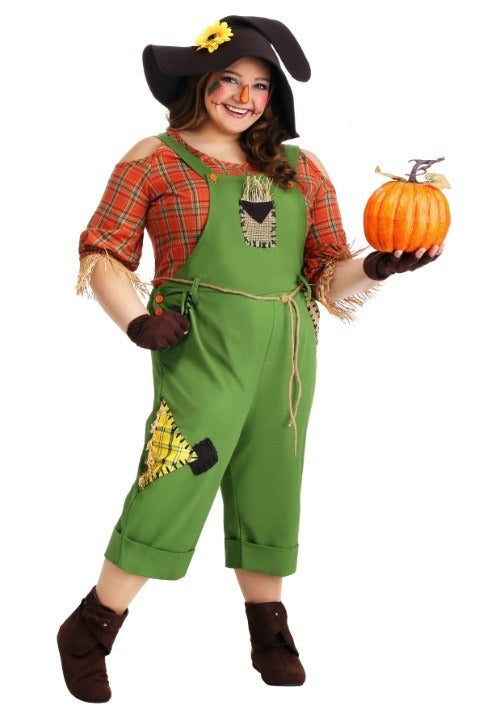 Plus Size Scarecrow Costume for Women - US 5361