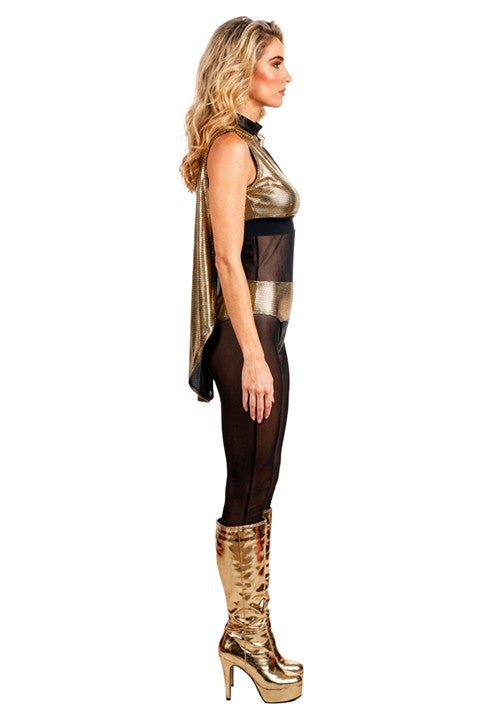 Women's Sci-Fi Space Queen Costume - US 3639