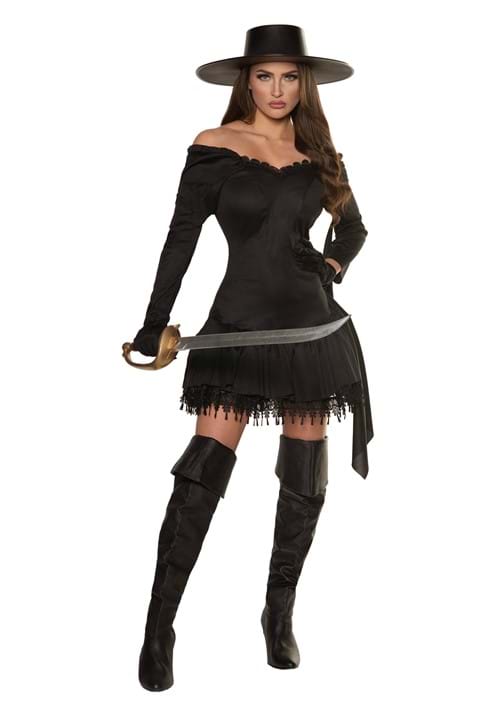 Seductive Outlaw Bandit Costume for Women - US 8623