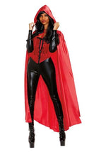 Seductive Red Costume for Women - US 5418