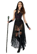 Sexy Dark Priestess Costume for Women - US 7647