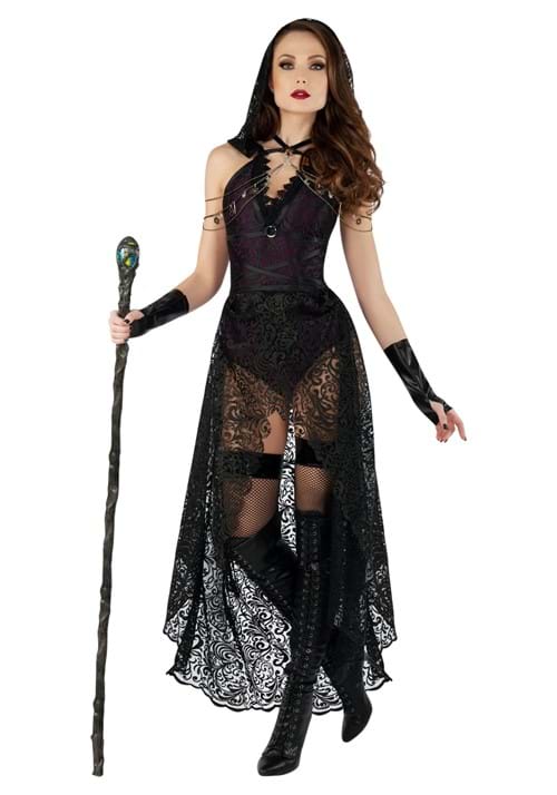 Sexy Dark Priestess Costume for Women - US 7647