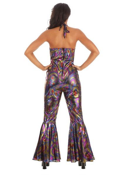 Sexy Disco Jumpsuit Women's Costume - US 4151