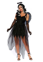 Women's Sexy Fallen Angel Costume Dress - US 5073