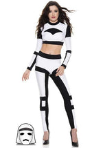 Sexy Galaxy Trooper Costume for Women - US 2904