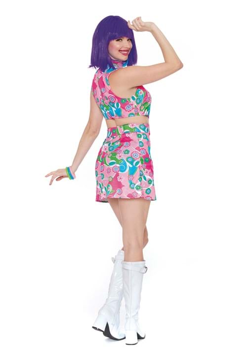 Women's Sexy Groovy Go-Go Costume Dress - US 9219