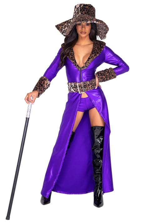 Made of Money Sexy Pimp Costume for Women - US 8657