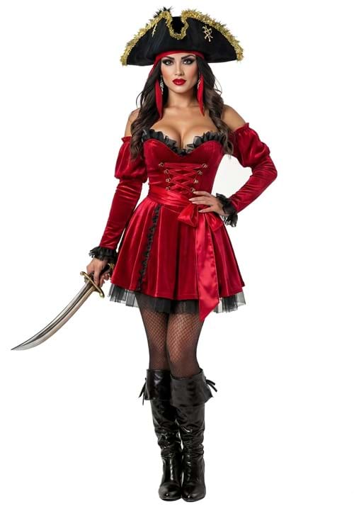 Women's Sexy Pirate Costume - US 1378