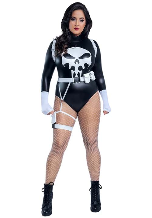 Plus Size Sexy The Punishing One Costume for Women - US 8984