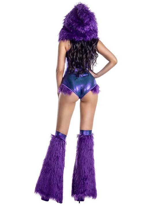 Sexy Purple Grim Milkshake Monster Costume for Women - US 2316