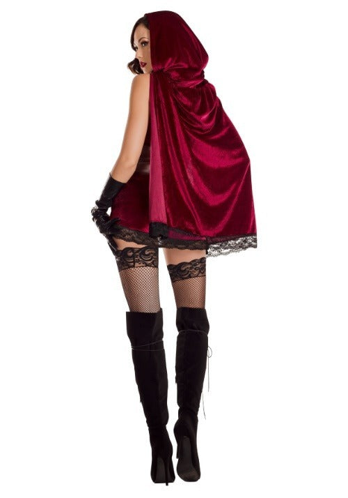 Women's Sexy Red Riding Hood Costume - US 5427
