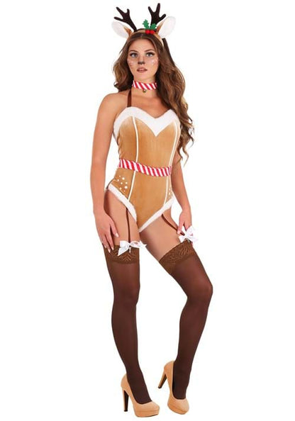 Women's Sexy Reindeer Costume - US 6594